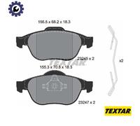 BRAKE PAD SET DISC BRAKE 2324502 FOR RENAULT SCENIC/MPV LAGUNA/II/Grandtour 1.8L