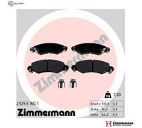 ZIMMERMANN 23253.160.1 Brake pad set