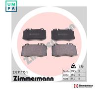 New Brake Pad Set, disc brake for MERCEDES-BENZ:SL,C215,A209,W211,S211