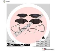 ZIMMERMANN 23277.180.1 Brake pad set