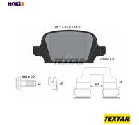 BRAKE PAD SET DISC BRAKE 2328404 FOR HOLDEN VAUXHALL TIGRA/TwinTop CORSA/Mk/II