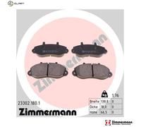 ZIMMERMANN Brake Pad Set 23302.180.1 - Disc Brake for Renault Master II 3.0L