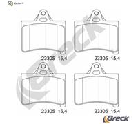 4x ✅Fits BRECK 23305 00 702 00 Brake Pad Set, disc brake 23305 00 70 ⭐UK Seller⭐