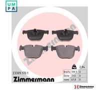 ZIMMERMANN 23309.170.1 Brake pad set