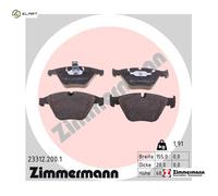 BRAKE PAD SET DISC BRAKE 23312.200.1 FOR BMW N52B25BF/B25BE 2.5LM54 B22 M54B22