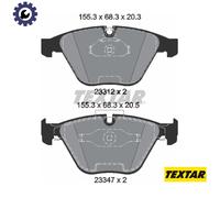 BRAKE PAD SET DISC BRAKE 2331207 FOR BMW N52B25BF/B25BE 2.5L M54 B30 3.0L 6cyl