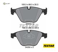 BRAKE PAD SET DISC BRAKE 2331301 FOR ZINORO BMW B38 B15 C 1.5L 3cyl 3 SERIES