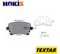 BRAKE PAD SET DISC BRAKE 2332601 FOR VW CALIFORNIA/T5/Camper TRANSPORTER/Van