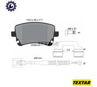BRAKE PAD SET DISC BRAKE 2332603 FOR VW BENTLEY CEXB/CARA/CARB/CEXA/BMK 3.0L