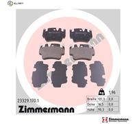 ZIMMERMANN 23329.170.1 Brake pad set