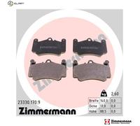 Brake pads 23330.170.9 ZIMMERMANN for PORSCHE 911 911 Convertible