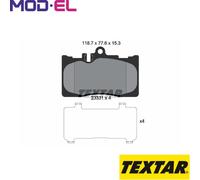 BRAKE PAD SET DISC BRAKE 2333102 FOR LEXUS LS 3UZ-FE 4.3L 8cyl LS