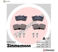 ZIMMERMANN 23353.150.1 Brake pad set