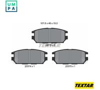 BRAKE PAD SET DISC BRAKE 2337301 FOR MITSUBISHI 4G63 2.0L 4G64 2.4L 4cyl 3.0L
