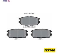 BRAKE PAD SET DISC BRAKE 2337301 FOR MITSUBISHI GTO LEGNUM/VI VERADA LIBERO 1.8L