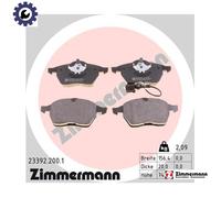 BRAKE PAD SET DISC BRAKE 23392.200.1 FOR SKODA OCTAVIA/Combi VW NEW/BEETLE 1.8L