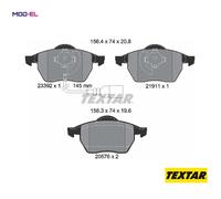 BRAKE PAD SET DISC BRAKE 2339201 FOR SKODA OCTAVIA/Combi VW NEW/BEETLE GOLF/IV