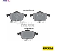 BRAKE PAD SET DISC BRAKE 2339201 FOR VW BER/AQY/AZG/APK/AZJ 2.0L 4cyl NEW BEETLE