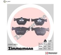 ZIMMERMANN 23397.190.1 Brake pad set