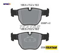 BRAKE PAD SET DISC BRAKE 2339703 FOR LAND ROVER RANGE/III/SUV/Mk 306D1 2.9L 8cyl