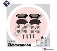 ZIMMERMANN 23417.150.1 Brake pad set