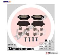 ZIMMERMANN 23417.150.1 Brake pad set