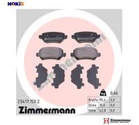 ZIMMERMANN 23417.150.2 Brake pad set