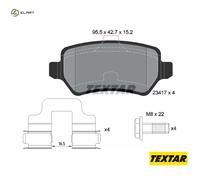 BRAKE PAD SET DISC BRAKE 2341702 FOR HOLDEN ASTRA/SPORTSBACK/Convertible HSV