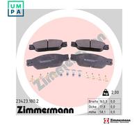 ZIMMERMANN 23423.180.2 Brake pad set