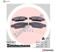 ZIMMERMANN 23423.180.2 Brake pad set
