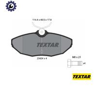 BRAKE PAD SET DISC BRAKE 2342401 FOR DAIMLER JAGUAR TROLLER AJ8FT 4.2L 8cyl 2.7L