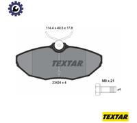 BRAKE PAD SET DISC BRAKE 2342401 FOR DAIMLER JAGUAR TROLLER AJ8FT 4.2L 8cyl 2.7L