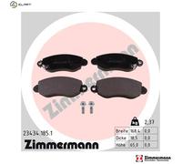 ZIMMERMANN 23434.185.1 Brake pad set