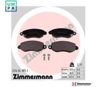ZIMMERMANN 23434.185.1 Brake pad set