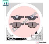 ZIMMERMANN 23440.175.1 Brake pad set