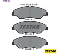 BRAKE PAD SET DISC BRAKE 2344201 FOR KIA RETONA/Closed/Off-Road/Vehicle 2.0L