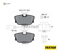 BRAKE PAD SET DISC BRAKE 2344605 FOR VW CARAVELLE/EUROVAN/IV/Bus/TRANSPORTER