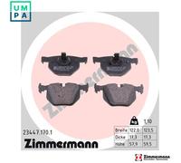 ZIMMERMANN 23447.170.1 Brake pad set