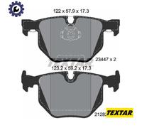 BRAKE PAD SET DISC BRAKE 2344702 FOR BMW M57D30 M54B30 N52B30A/BF 3.0L 6cyl 3.6L
