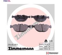 ZIMMERMANN 23448.210.1 Brake pad set