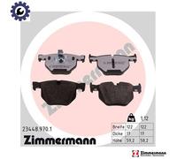 BRAKE PAD SET DISC BRAKE 23448.970.1 FOR BMW X5/SAV/F15/F85/E70 X6/SAC/F16/F86