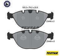 TEXTAR 2344801 Brake pad set