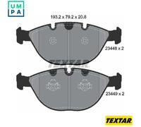 TEXTAR 2344801 Brake pad set