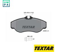 BRAKE PAD SET DISC BRAKE 2345201 FOR LAND ROVER DISCOVERY/II RANGE 15/10P 2.5L