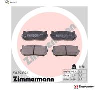 ZIMMERMANN 23455.130.1 Brake pad set