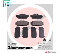ZIMMERMANN 23463.170.1 Brake pad set