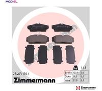 ZIMMERMANN 23463.170.1 Brake pad set