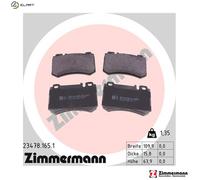 ZIMMERMANN 23478.165.1 Brake pad set
