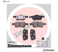 BRAKE PAD SET DISC BRAKE 23482.165.1 FOR RENAULT LAGUNA/II/Grandtour/Sport 2.0L