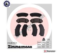 ZIMMERMANN 23488.155.1 Brake pad set